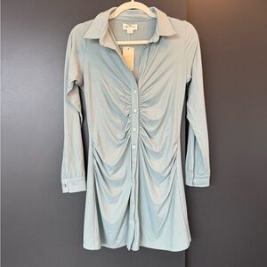 Sage the Label Women's Mini Dress - Light Blue